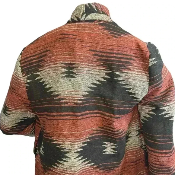 Jack by BB Dakota Women’s Tribal/Aztec Open Cardigan Size M. - Picture 5 of 13